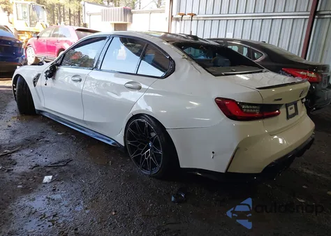 2024 BMW M3 Competition xDrive z USA, uszkodzony, nr VIN WBS43AY06RFS05425